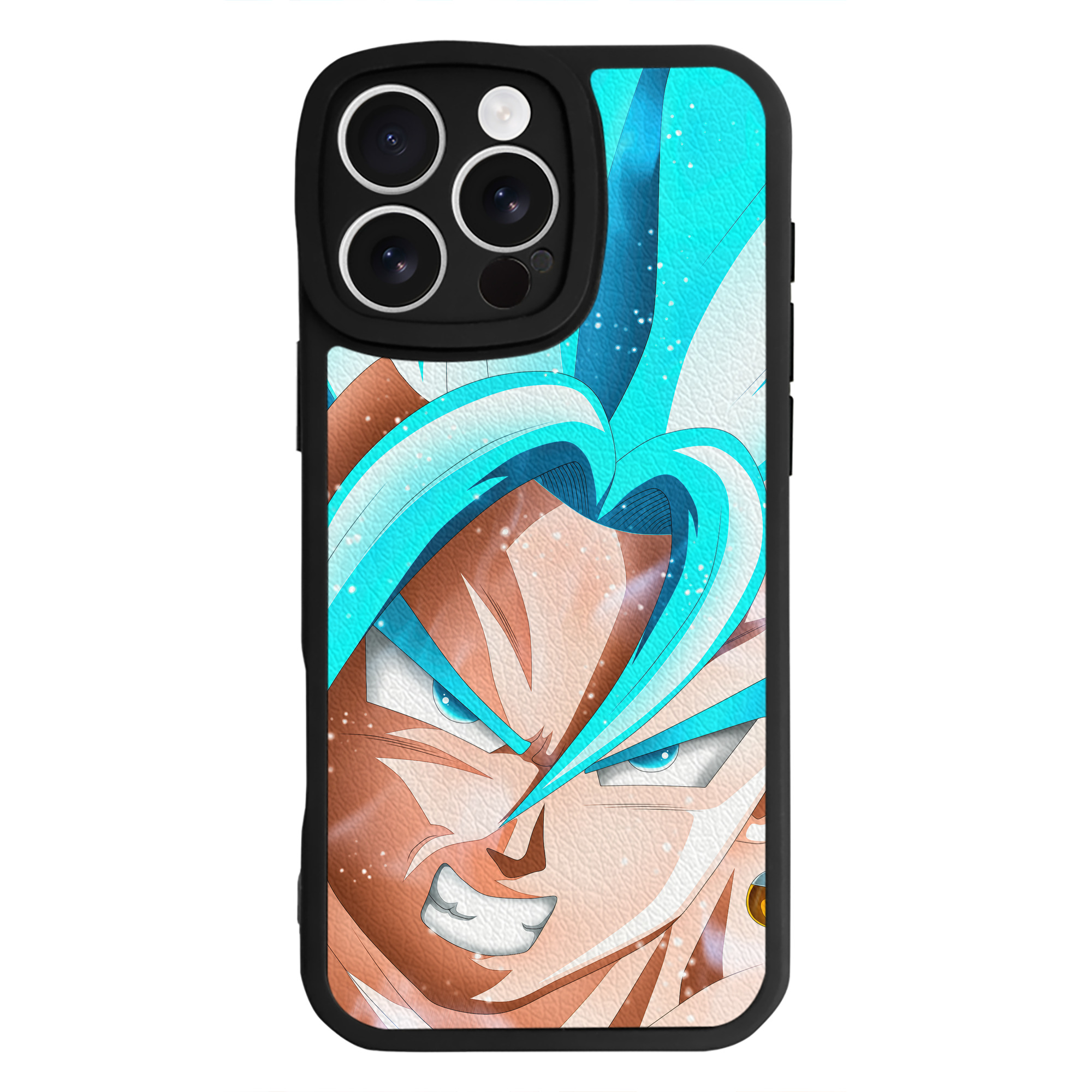 （画像用） ドラゴンボール DRAGON BALL 【iPhone 16シリーズ対応】シリコンスマホケース（レザー調） 材質：シリコン